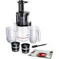 Bosch MESM500W Slow juicer 150W Black,White - juice makers (Slow juicer, Black, White, 150 W)