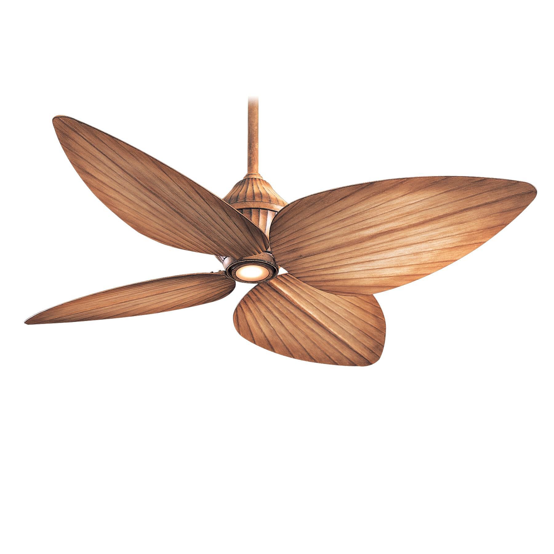 Minka Aire Gauguin 52 Inch Ceiling Fan with Light Kit - F581L-BG
