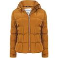 Tokyo Laundry Women's Wookie Quilted Hooded Jacket - Mustard - 12