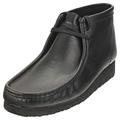 Clarks Originals Wallabee Boot Mens Wallabee Boots in Black - 10 UK