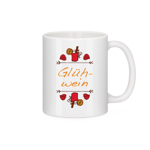 Glühwein Schild - Tasse