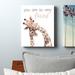 Viv + Rae™ Malek Mom & Baby Giraffe Canvas Art Canvas in Brown/White | 20 H x 16 W x 1.25 D in | Wayfair EFE2FD59709149359EE7311172D4C326