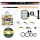 MAXIMUMCATCH Maxcatch Tenkara Rod Fly Fishing Rod Combo Kit 11/12/13ft(Tenkara Rod Combo, Triple-Zoom:10'8''/11'10''/12'9'')