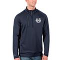 Men's Antigua Navy Utah State Aggies Big & Tall Generation Quarter-Zip Pullover Jacket