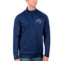 Men's Antigua Blue Orlando Magic Big & Tall Generation Quarter-Zip Pullover Jacket