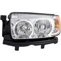 2006-2008 Subaru Forester Left Headlight Assembly - Brock 9221-0135L