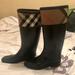 Burberry Shoes | Burberry Rain Boots | Color: Black | Size: 37