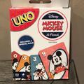 Disney Other | Disney Mickey Mouse & Friends Uno Card Game | Color: Black/Red | Size: Os