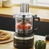 KitchenAid® 7 Cup Food Processor Plastic in Black | 15.4 H x 9.7 W x 7.9 D in | Wayfair KFP0718BM