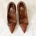 Burberry Shoes | Authentic Burberry Tan Quilted Pumps | Color: Brown | Size: 7