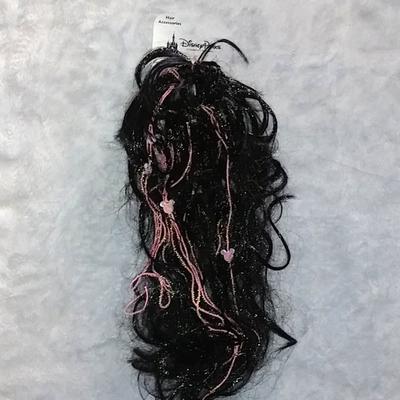 Disney Hair | Disney Hair Extension | Color: Black/Pink | Size: Os