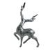 The Holiday Aisle® Pearl Whitetroting Reindeer Plastic in Gray | 7.09 H x 5.12 W x 2.75 D in | Wayfair 40AACD11BCAE4BB5BB8102DD89DC532B