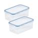 LocknLock Specialty Butter & Cheese 2 Container Food Storage Set Plastic | 3 H x 7 W x 4.5 D in | Wayfair 09280