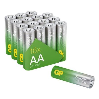 16er-Pack Batterien »Super Alkaline« Mignon / AA / LR06, GP Batteries