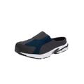 Wide Width Men's Land-to-Sea Slides by KingSize in Navy Blue (Size 12 W)