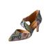 Extra Wide Width Women's The Braelynn Pump by Comfortview in Pink Multi (Size 8 1/2 WW)