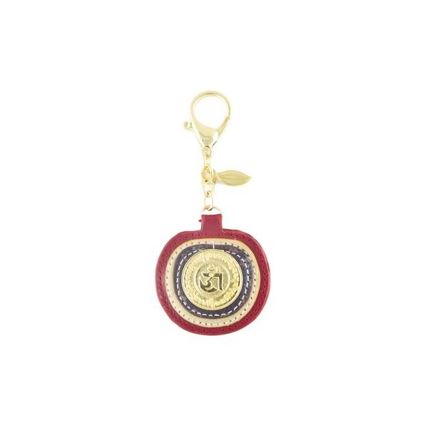 feng-shui-import-apple-peace-amulet-key-chain-in-brown-gray-red-|-4.5-h-x-2.25-w-x-1-d-in-|-wayfair-5599/