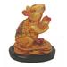 Bungalow Rose Chinese Zodiac Rat Figurine Resin in Yellow | 3 H x 3 W x 2 D in | Wayfair 817F3EDA9C2E4B9B9F5049D8439F28FC