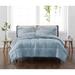 Cannon Heritage Solid Comforter Set Polyester/Polyfill/Microfiber in Blue | Full/Queen Comforter + 2 Shams | Wayfair CS3941BLFQ-1500