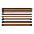 Thermaltake TtMod AC-036-CN1NAN-A1 Verlängerungskabel für ATX/EPS/8-polige PCI-E/6-polige PCI-E mit Kämmen, Orange/Schwarz