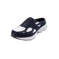 Wide Width Men's KingSize Slip-on Sneaker by KingSize in Navy White (Size 15 W)