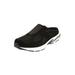 Extra Wide Width Men's KingSize Slip-on Sneaker by KingSize in Jet Black (Size 15 EW)