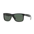 Ray-Ban RB4165 Standard Sunglasses Black Frame Green Lenses 601-71-55