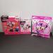 Disney Toys | Nib Disney Minnie Mouse (3) Piece Bundle!! | Color: Pink/Purple | Size: Unisex