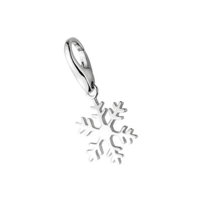 Giorgio Martello Milano - Charm Eiskristall, Silber 925 Charms & Kettenanhänger 1 ct Silber Damen