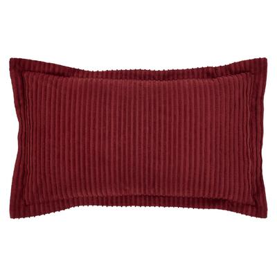 Better Trends Jullian Collection in Bold Stripes Design Sham by Better Trends in Burgundy (Size KING)