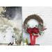 The Holiday Aisle® 20" Wreath Silk/Burlap/Deco Mesh/Wood/Twig in Brown/Green/Red | 20 H x 20 W x 5 D in | Wayfair 8AABCB08FD27423D92B92EA97E9CF882