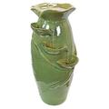 Bay Isle Home™ Ceramic Cascading Vines Tiered Fountain | 30 H x 12 W x 12 D in | Wayfair C3E86A2AB0C243809D8B3A88FF5B5603