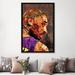 East Urban Home Kobe Bryant by Crixtover Edwin - Painting Print Canvas/Metal in Brown/Indigo | 60 H x 40 W x 1.5 D in | Wayfair