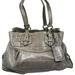 Coach Bags | Coach Animal Embossed Leather Gray Shoulder Bag | Color: Gray | Size: Os