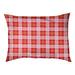 East Urban Home Kansas City Football Luxury Outdoor Pillow Metal in Red/White | 5 H x 40 W x 5 D in | Wayfair 182E92331AF347A2BCB9967620E97749