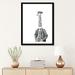 East Urban Home High Class Gentleman by Mike Koubou - Graphic Art Print Paper/Metal in Black/White | 32 H x 24 W x 1 D in | Wayfair