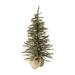 Northlight Seasonal Warsaw Twig Artificial Christmas Tree in Burlap Base - Unlit in Green | 24 H x 12 W in | Wayfair 32632668