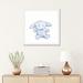 East Urban Home Every Hearts a Hug I by Diannart - Graphic Art Print Paper in Blue/White | 24 H x 24 W in | Wayfair