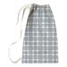 East Urban Home Dallas Throwback Football Luxury Plaid Laundry Bag Fabric in Gray | 29 H in | Wayfair 31A2AA6DE757421FBBD64829C04668F2