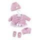 Muñecas Berbesa T5110 Kleid und Jacke Set, Rosa, S