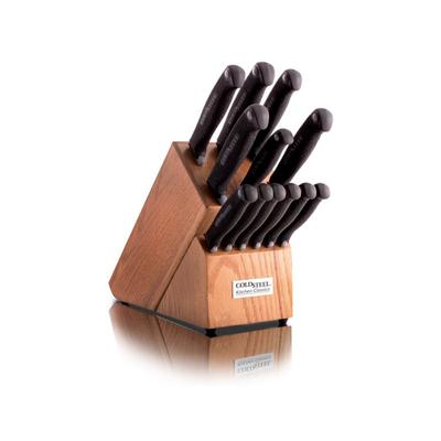 Cold Steel 14in Kitchen Knife Set Black/Silver 14in CS-59KSSET