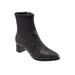 Women's Kippy Bootie by Trotters in Dark Grey (Size 9 M)