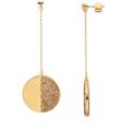 Kate Spade Jewelry | Kate Spade Mod Scallop Linear Earrings In Gold | Color: Gold | Size: Os