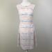 Anthropologie Dresses | Anthro Paper Crown Tie Back Fit Flare Dress Sz S | Color: Blue/White | Size: S