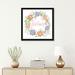 East Urban Home Enchanted Garden II by Emily Cromwell - Graphic Art Print Paper in Green/Pink | 24 H x 24 W x 1 D in | Wayfair