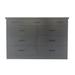 Red Barrel Studio® 9 Drawer Double Dresser Metal in Brown | 40 H x 60 W x 18 D in | Wayfair 414059FF202040C0B942326943DE780F