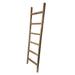 Union Rustic Orval Wood Ladder Bookcase Wood in Gray | 65 H x 17 W x 3 D in | Wayfair C800915F710247B291A803FE06846A1A