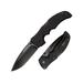 Cold Steel Recon 1 Folding Knife 4in Spear Point S35VN Steel Blade Black Long G10 Handle CS-27BS