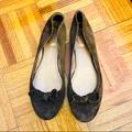 J. Crew Shoes | J.Crew Lucia Chocolate Brown Ballet Flats Shoes- Size 8 | Color: Brown | Size: 8