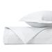 Home Treasures Linens Chester Coverlet/Bedspread Set 100% Eygptian Cotton/Sateen/100% in White | Queen Coverlet + 2 Standard Shams | Wayfair